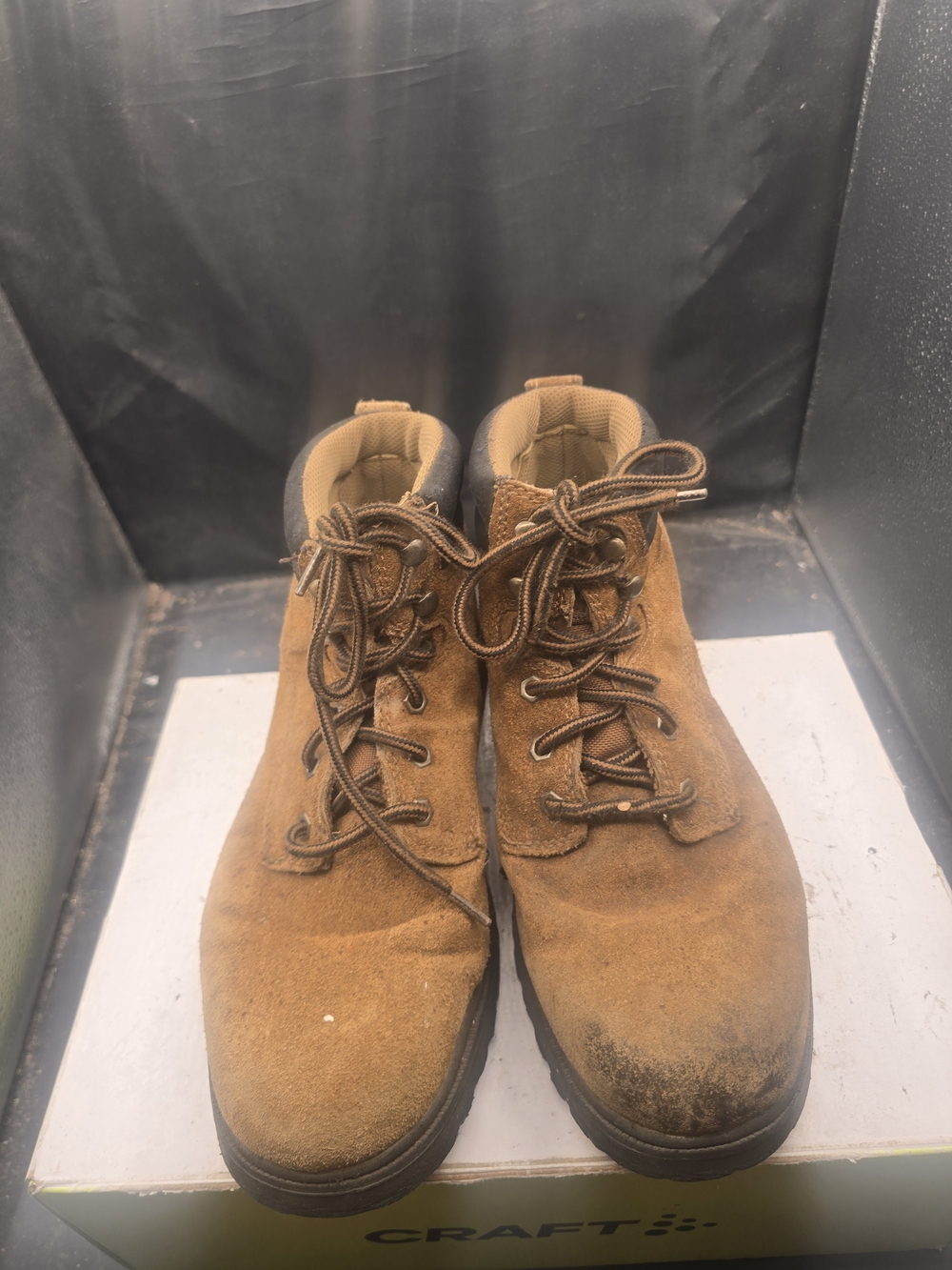 Brahma Brown Suede Men's Work Boots